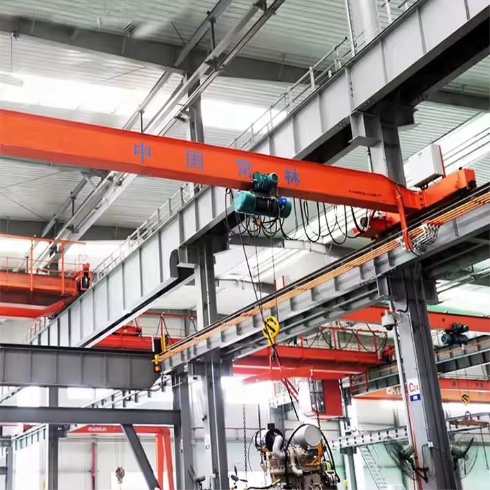 Elektrinis vienos sijos viršutinis kranas