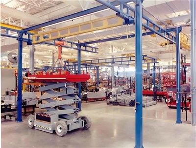 „Gorbel“ darbo vietos tilto kranas